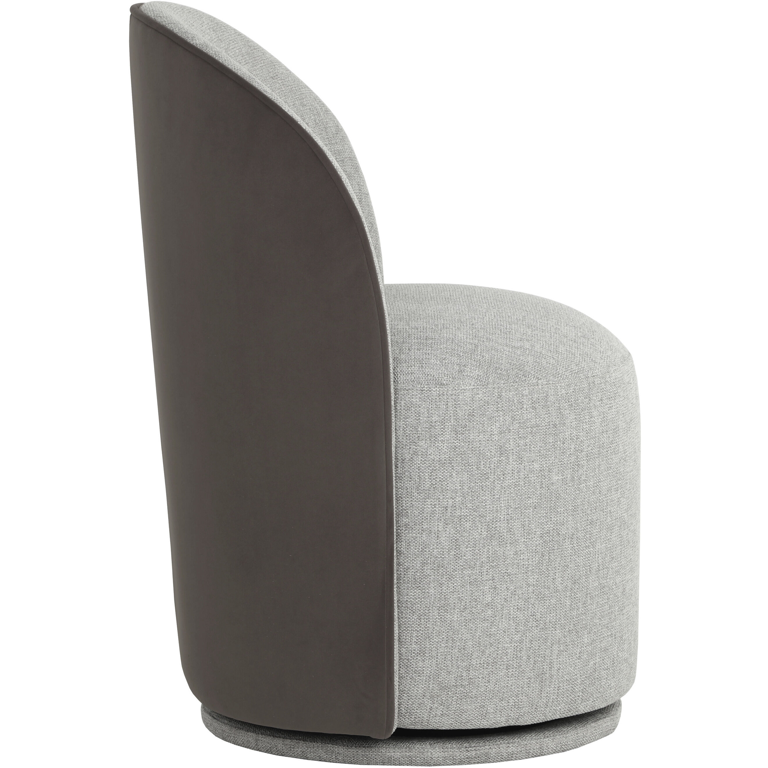 Cavoli Belfast Heather Grey / Meg Ash Swivel Dining Chair